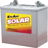 MK Powered® Deka® Solar 8G22NF Sealed Gel Valve-Regulated Solar Battery.